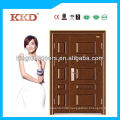 Pop design industrial double steel door KKD-523